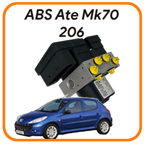 ABS Peugeot 206 Ate MK70 Revisione pompa abs